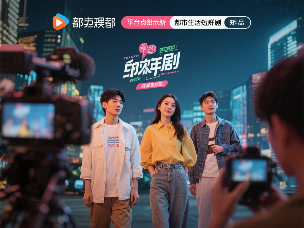 例如，平台重点推出的都市生活短剧，其人物
